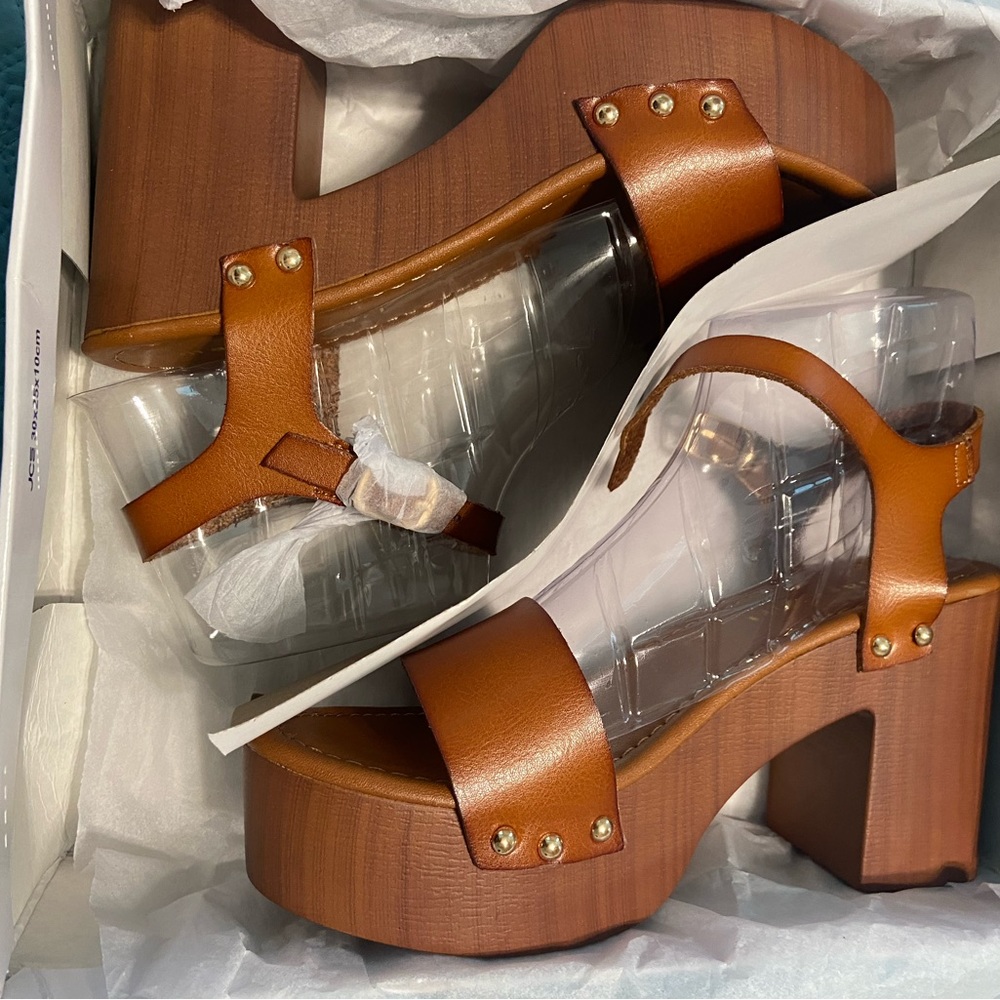 Platform Heel Sandal